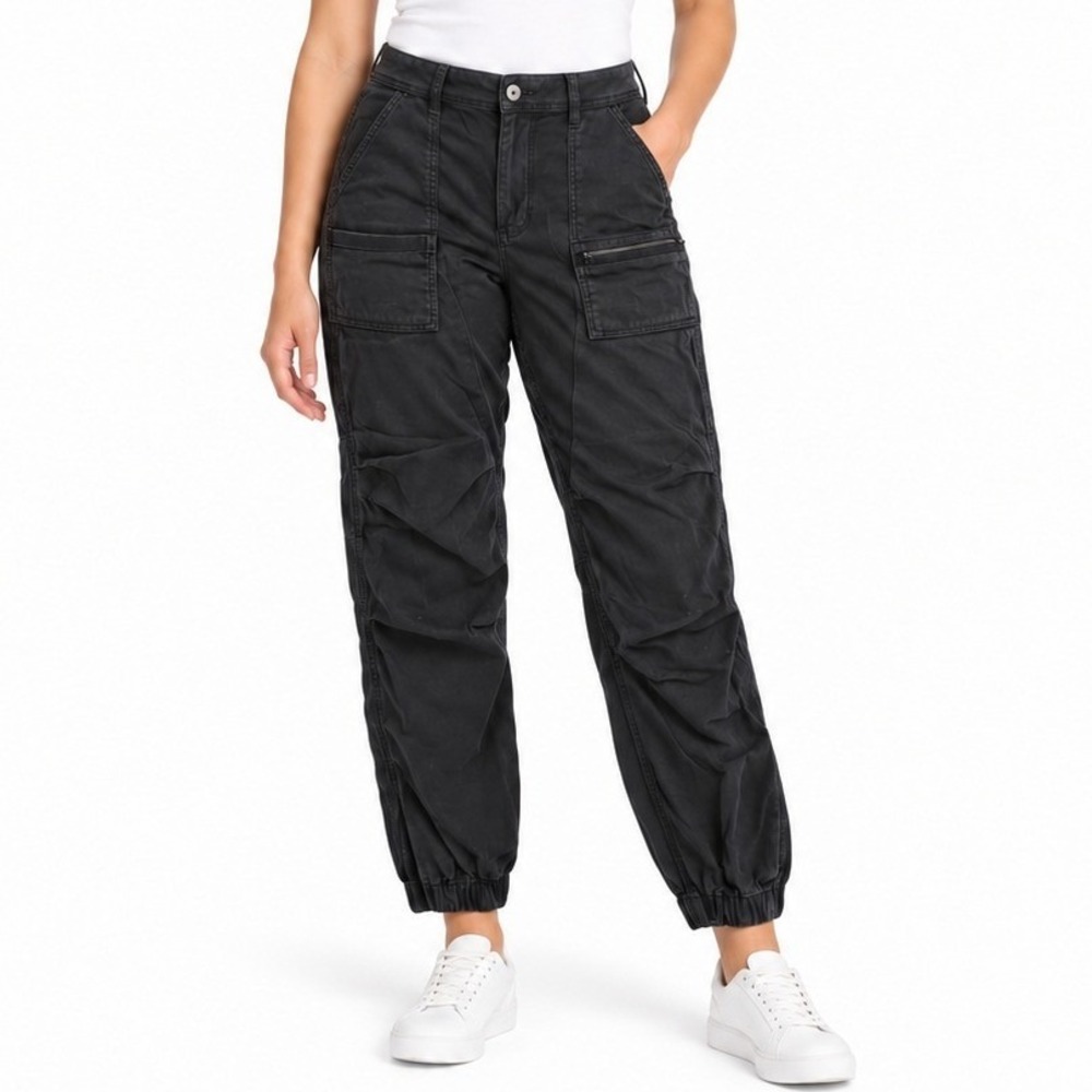 REI Co-op Joggers Women 14 Black Cargo Utility Hiking Pants Gorpcore 167459